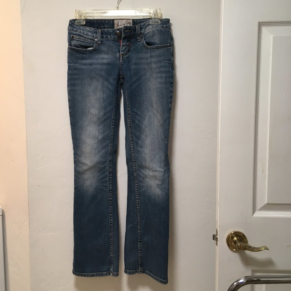 American Rag Cie Women's Low Rise Boot Cut Jeans